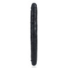 Real Rock Double Gode Straight Slim 35.5 x 3.8cm Noir